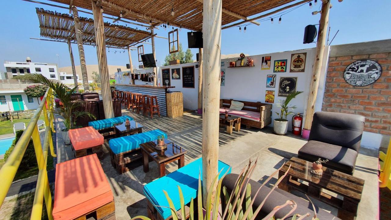 The Upcycled Hostel Huacachina Ίκα Εξωτερικό φωτογραφία