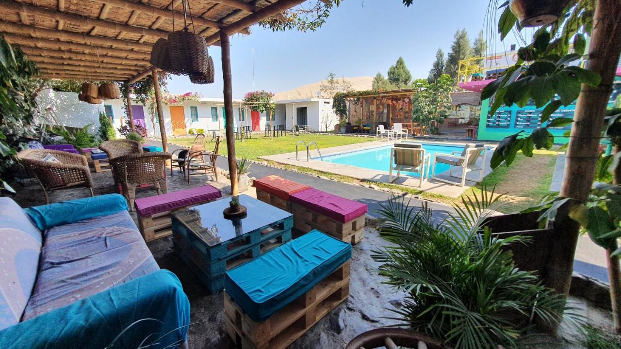 The Upcycled Hostel Huacachina Ίκα Εξωτερικό φωτογραφία