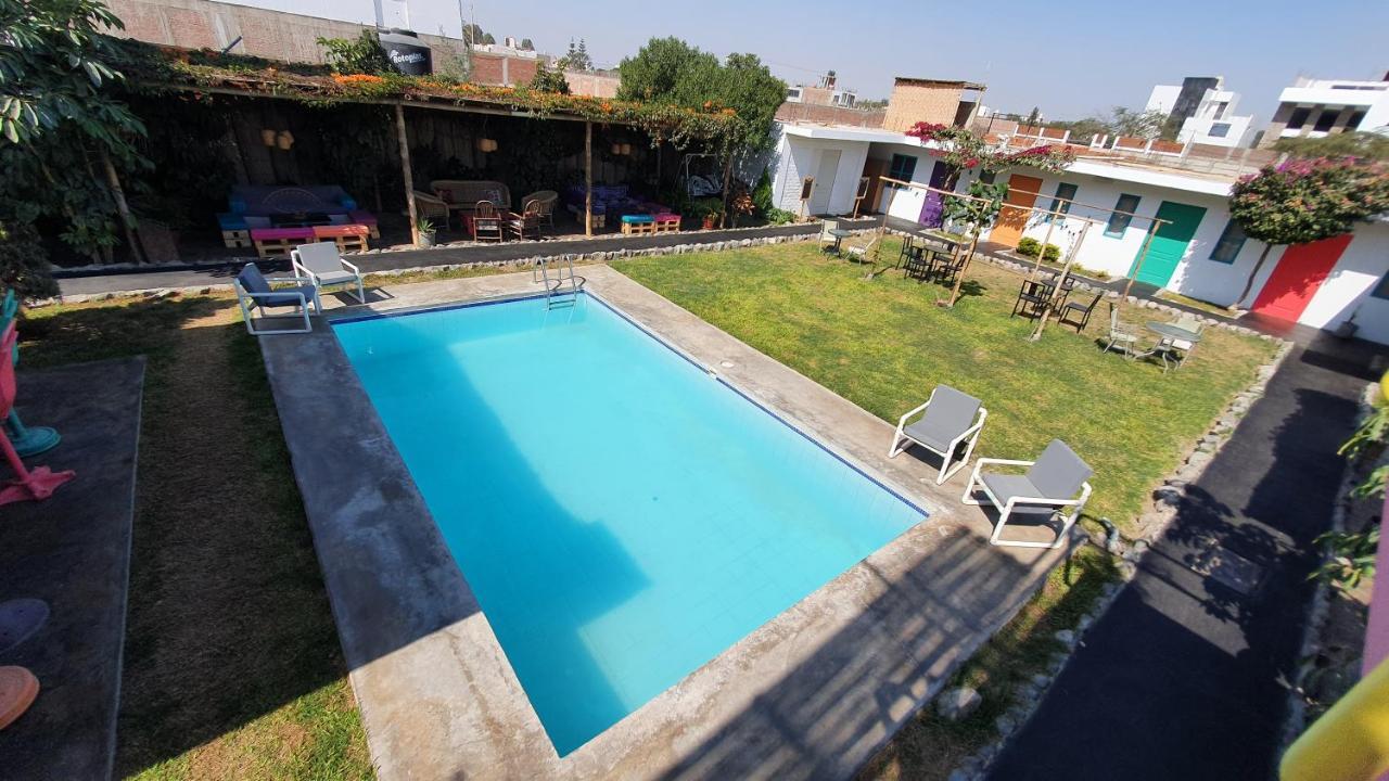 The Upcycled Hostel Huacachina Ίκα Εξωτερικό φωτογραφία