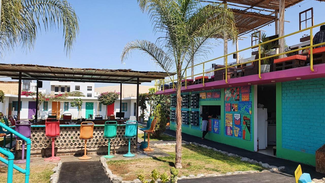 The Upcycled Hostel Huacachina Ίκα Εξωτερικό φωτογραφία