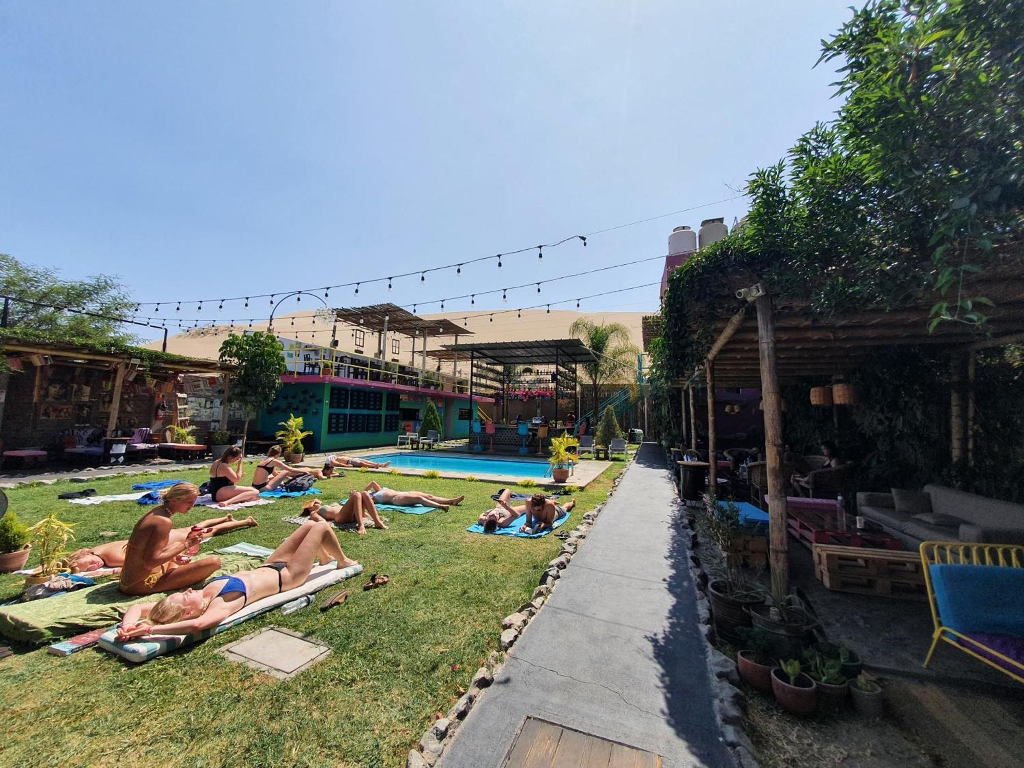 The Upcycled Hostel Huacachina Ίκα Εξωτερικό φωτογραφία