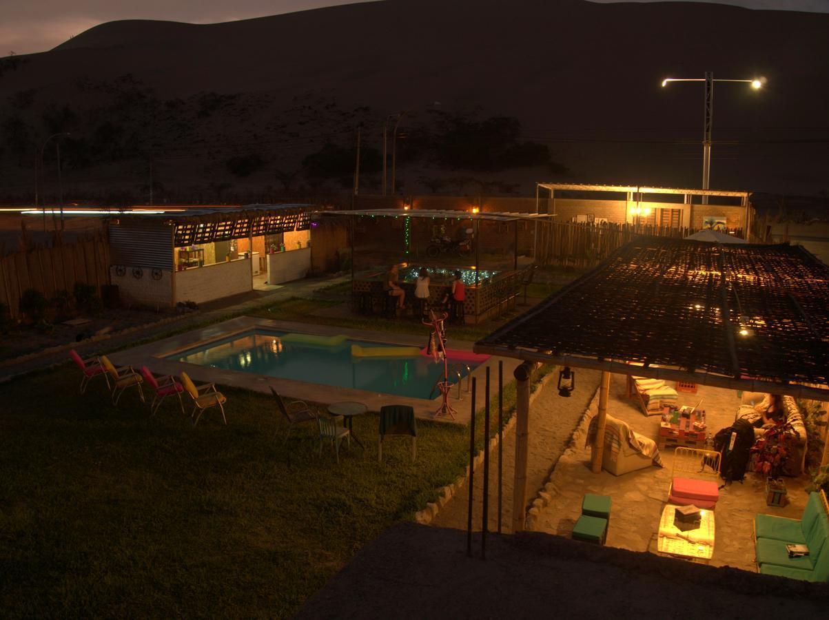 The Upcycled Hostel Huacachina Ίκα Εξωτερικό φωτογραφία