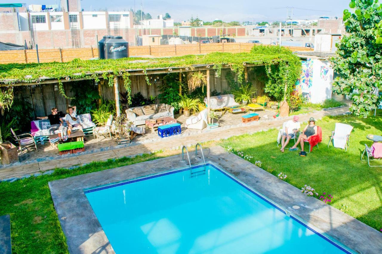 The Upcycled Hostel Huacachina Ίκα Εξωτερικό φωτογραφία