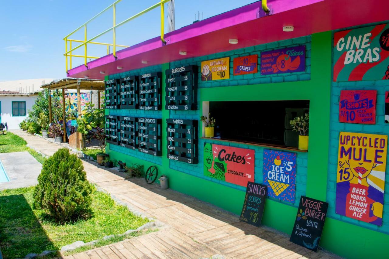 The Upcycled Hostel Huacachina Ίκα Εξωτερικό φωτογραφία