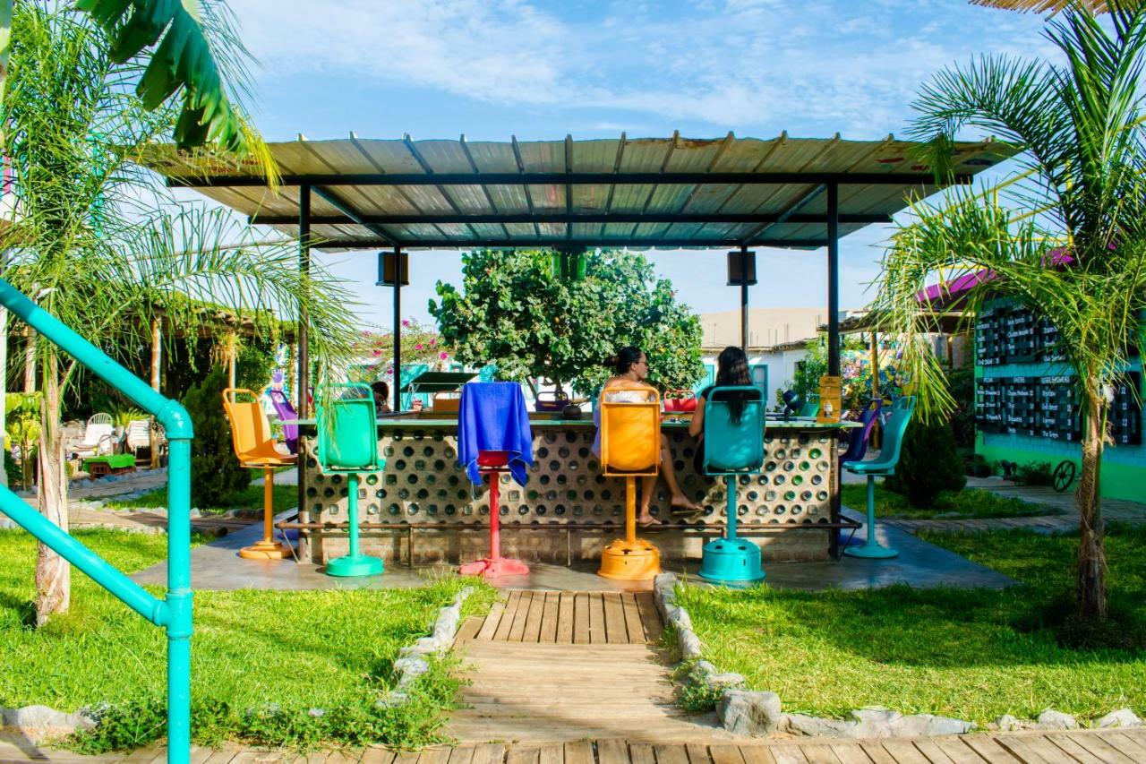 The Upcycled Hostel Huacachina Ίκα Εξωτερικό φωτογραφία