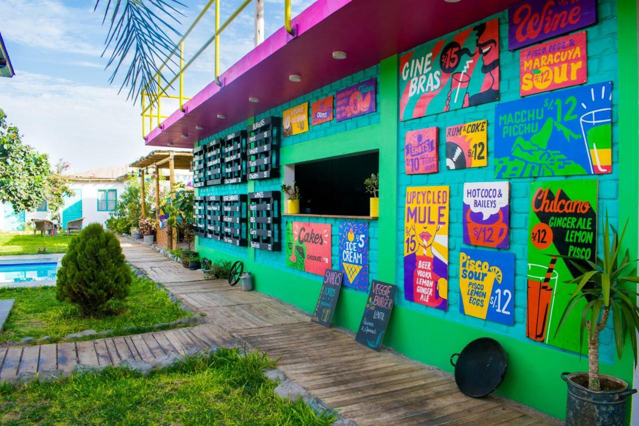 The Upcycled Hostel Huacachina Ίκα Εξωτερικό φωτογραφία