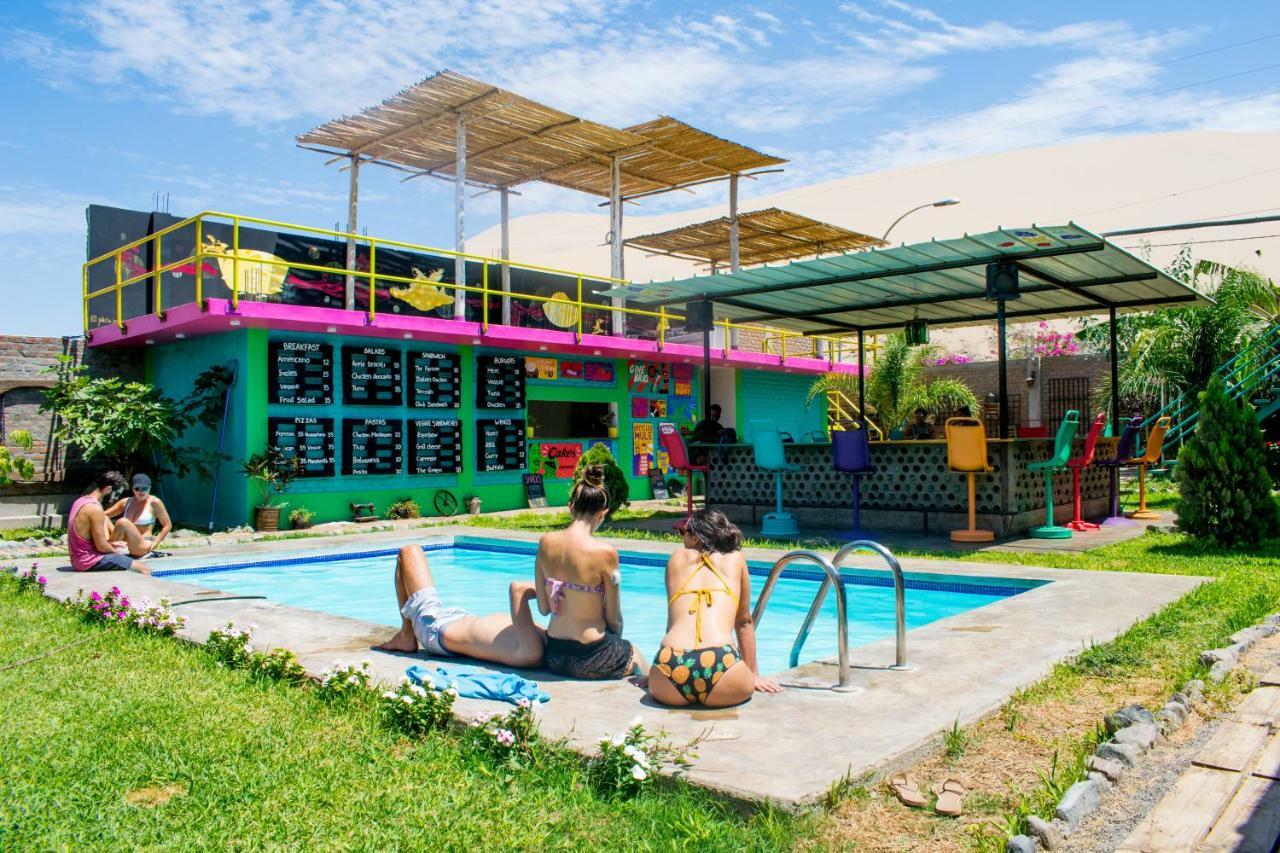 The Upcycled Hostel Huacachina Ίκα Εξωτερικό φωτογραφία